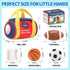 Lanbeby 6-12 4 3-6-9-12 Baby Boy Toys Months My First Sports Bag Musical Infant Toys with Sensory Balls Basketball
