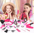 Mastom 36PCS Sets, Hair Salon Toys for Girls, Kids Pretend Play Makeup Dress Up Beauty Hair Stylist Toy Kit with Barber
