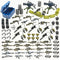 Sendhjurf WW2 Weapons Pack Military Toy Set Swat Team Army Set for Kits,Camouflage