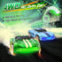 1/64 4WD 6 7 8-12, RC Drift Car, Mini Drift RC Cars Micro Remote Control Car with LED Lights and Speed Switch, Cars