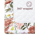 52 28 inch Crib Sheets HNHUAMING Neutral Baby Crib Fitted Sheets, Ultra Soft & Breathable X Crib Sheet Snug Fits