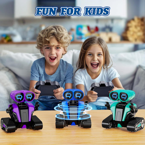 MindPal 3 Robot Toys for Boys Girls with Auto-Demonstration Robots for Kids Remote Control Kids Robot Rechargeable