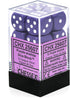 Chessex CHX25607 Opaque Dice - 12D6 Purple/White