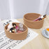 ?2 Pack?ABenkle Small Woven Baskets, Tiny Oval Shallow Storage Baskets, Mini Cotton Rope Decorative Basket, Boho