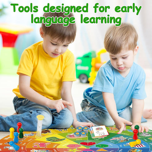 Kids Floor Puzzles - Toddler Jigsaw Alphabet ABC Learning Games, Educational Toys for Preschool and Kindergarten