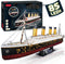 CubicFun Titanic 3D LED Puzzles for Adults, 88 CM, 266 Pieces, Titanic Toys for Home Decor and Gifts