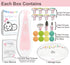 Royal Angels 21 1 Trimmer Set 2 4-in-1 in Electric Nail Value (Pink) & Pcs Nose, Nail & Ear Cleaner (Pink & Purple)