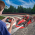 NKOK Team Sonic Racing 2.4GHz Radio Control Toy Car, Shadow The Hedgehog 602, Red, Turbo Boost Feature