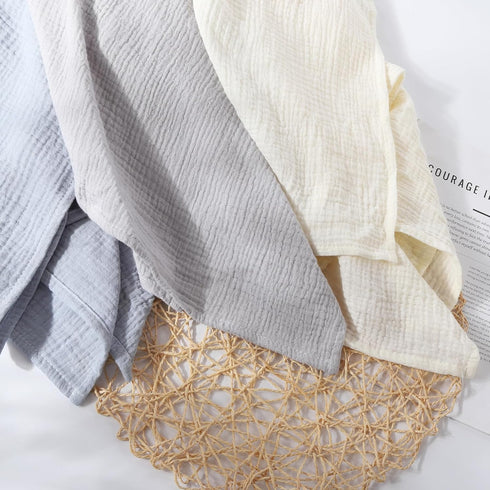 Arnzion 3 Pack (40x40in) Muslin Swaddle Blankets - Ultra Soft Breathable Wraps for Newborn Swaddling, Nursing