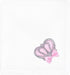 Charming Pink Jewels Crown Swaddle Blanket for Newborns
