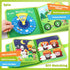 1-3, 1 Busy Book for Toddlers Montessori Toys Busy Board for Year Old, Upgraded Composite Fabric Animal Forest Quiet