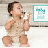 Infantino Snuggle & Soothe PaciPal - Soft Fabric Pacifier Pal with Premium Silicone Pacifier for Baby's Comfort