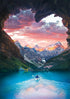 Buffalo Games - Follow Your Heart - 500 Piece Jigsaw Puzzle, Blue, Brown, Orange, Pink, 21.25"L X 15"W