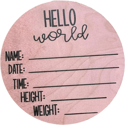 Silva lining designing Baby Shower Sign, Newborn Girl Nursery Decor, Wood round, Girls decorative, Home