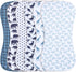2-in-1 3 Set Newborn,12-Pack Baby Burp Cloths &Baby B.ibs Design Layers Thicken Cotton Absorbent and Soft Spit Up