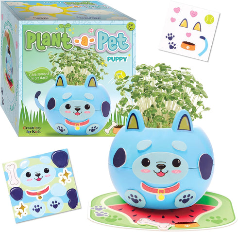 Creativity for Kids Plant-A-Pet: Puppy Toys for Girls - Mini Gifts for