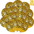 Gejoy 36 Pcs Cheetah Balloons, 12 Inch Leopard Print Balloons for Cheetah Zoo Theme Birthday Party Supplies