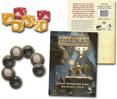 Talisman Adventures RPG Accessory Pack by Pegasus Spiele - Game Accessory Pack