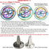 2nd DG-5PROLite-02 DjuiinoStar Heavy Duty Gyroscope (CNC Machined Solid Steel Rotor): Stable&Robust (Pass Floor Drop