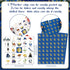 Liliful 35 Pcs Eid Al Adha Bingo Games, 24 Players Eid Mubarak Bingo Cards for Ramadan Party Favors