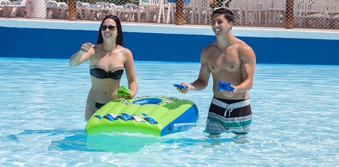 Airhead Lob the Blob Inflatable Pool or Land Cornhole Set, 37 in. x 26 in.