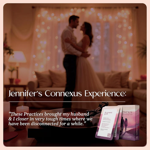 Connexus 40 Couples Card Deck Conversation Starters + Live Challenge Relationship Game for Adults, Romantic Date Night