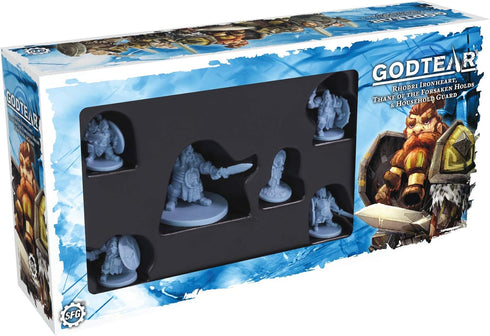 Godtear: Rhodri, Thane of The Forsaken Holds - Guardians Champions Set by Steamforged Games