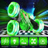 360 4WD 5-7 8-12 Remote Control Car-Rechargeable Fast Direct Charging RC Cars For Kids with Colorful Light,Double-Sided