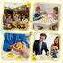 108PCS 2.16 Inch SHQDD Stress Balls, Stress Balls for Kids & Adults - Mini Star Stress Balls Squeeze Toys, Cute Smiley