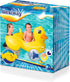 Inflatable Duck Baby Float with Speakers - Yellow Fun for Kids