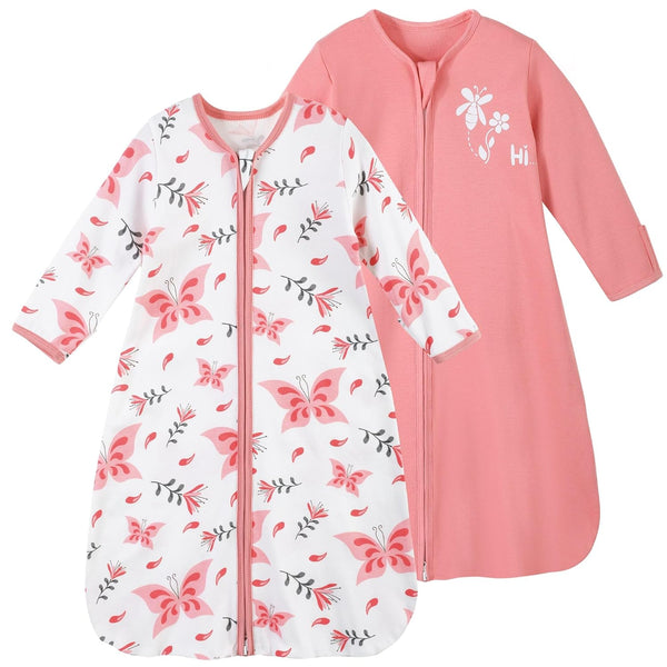 Yoofoss Baby Sleep Sack 6-12 Months Long Sleeve Wearable Blanket Baby 100%