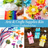 RAINFLOW 1700+ Set Arts & Crafts Supplies - Craft Kit,Supplies & Materials for School,Classroom,Family, Party, DIY, Art