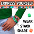 5 6+) Creativity for Kids Woven Cube Bracelets Mini Kit | Make Pixel-Inspired Bracelets with This STEAM Craft for Kids