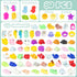 Pack 80. 3-5 4-8, BONNYCO Mochi Squishy Toys Bulk for Kids Party Favors Goodie Bags Stuffers for Kids Return Gifts