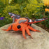 Cecropia Moth Plush Toy, Giant 26in Realistic Soft Robin Moth Stuffed Animal, Unique Gift for Kids