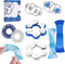 8 Pcs Sensory Fidget Toys Pack Flippy Roller Bike Chain Fidget Spinner