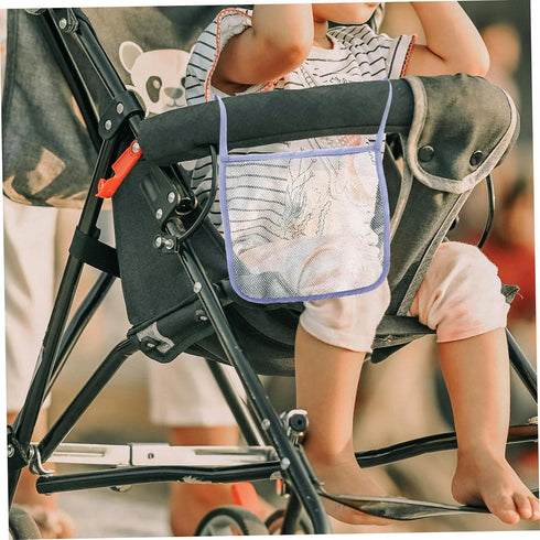 Durable Net Storage Bag for Strollers - Baby Essentials Organizer