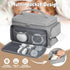 S1 S2 OCKLILY Breast Pump Bag for Spectra with Waterproof Mat, Breast Milk Cooler Bag for Pump Essentials, Pumping Bags