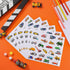500 Pcs Truck Car Transportation Stickers for Kids, Construction Stickers for Crafts with Trucks and Cars