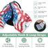 Mazeann Tie Dye American Flag Car Seat Cover Baby Breathable Soft Infant Carseat Covers Canopies Babies Carrier Covers