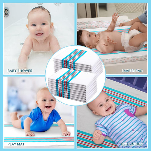 16 30 40 Inch 100% Remerry Pcs Receiving Blanket, x Hospital Blankets Cotton Flannel Soft Warm Swaddle Coverings