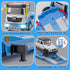 VijiSuki Set Die-cast Semi Truck Toys w/Semi Truck, Pickup, Racing Car, Alloy Engineering Transport Vehicles Toys