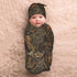 Jarverce Camo Swaddle Blanket Soft Sleeping Bag, Swaddling Sacks for Newborn Baby Unisex Camo Baby Stuff