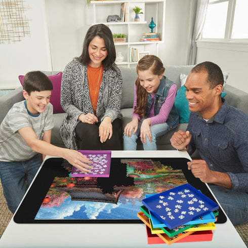 Tektalk Stackable Puzzle Sorting Trays - Accessory for Puzzles up to 1500 Pieces