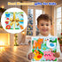 2 3 2-4, 1-3 Learning Farm Animal Jigsaw Puzzles for Toddlers, Gifts for Years Old Girls Boys,Wooden Montessori Puzzle
