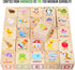 1-3 1.6" Montessori Mama Wooden Blocks for Toddlers - Large Hardwood Stacking Blocks with Letters, Shapes, Colors