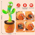 FAYOUCZ 0-18 Baby Toys Dancing Talking Cactus Toy with Adjustable Volume, Boys Girls Gifts Interactive Singing