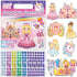 iGetooy 10 Sets DIY Mosaic Stickers for Kids, Princess & Unicorn Art