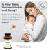 Milkcare 60 Calmi Baby Gas Relief Through Mother's Milk, Supplement for Mothers, Vegan Capsules, Helps with Gas Relief