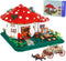 Bibilock 2233PCS Mushroom House Building Blocks Sets,Creative Ideals Treehouse Building Blocks, Best